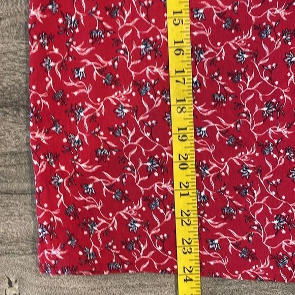 Treasure &Bond floral print blouse red size medium - Picture 4 of 8